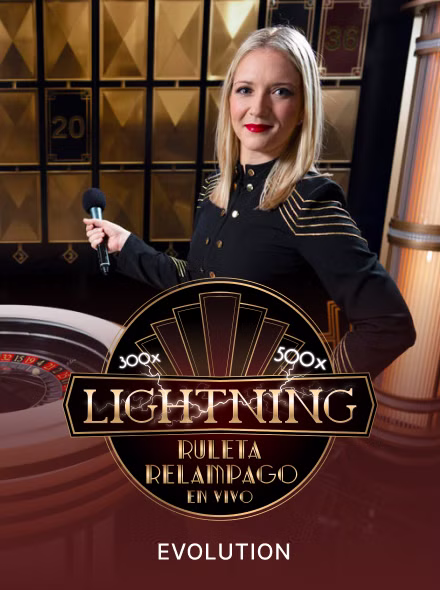 Lightning Roulette - RTP 97.3% - Evolution Gaming - Betsson
